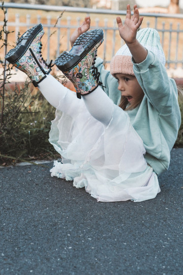 Vaikiški Šilti Batai Spausdinti Pink Dexi