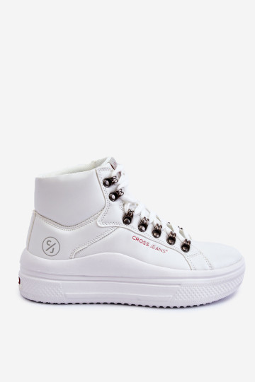 Moteriški aukšti sportbačiai Cross Jeans KK2R4028C Balta 2