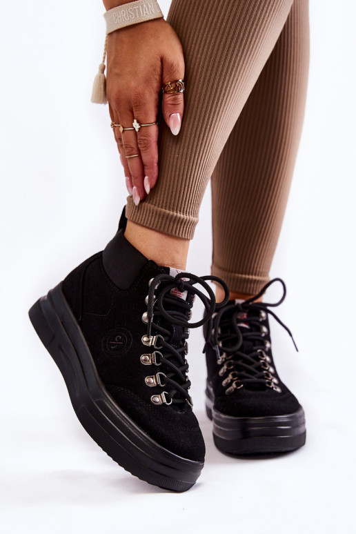 Batai Cross Jeans KK2R4074C Juodi