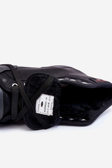 Moteriški aukšti sportbačiai Cross Jeans KK2R4055C juodi 2