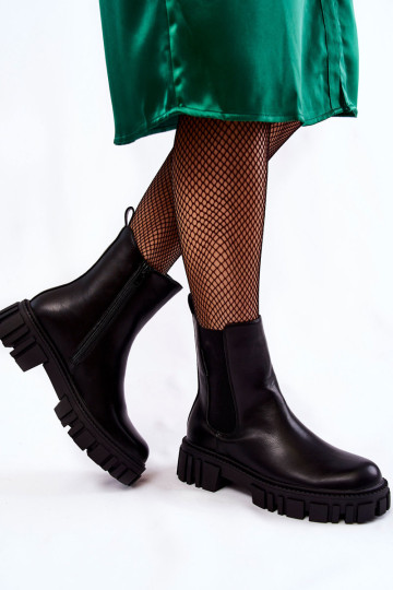 Batai Workery Cross Jeans KK2R4069C Juodi 2