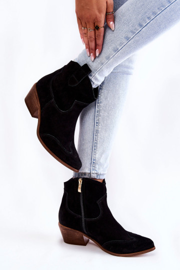 Moteriški bateliai Spitz Lewski Shoes 3236 Black 2