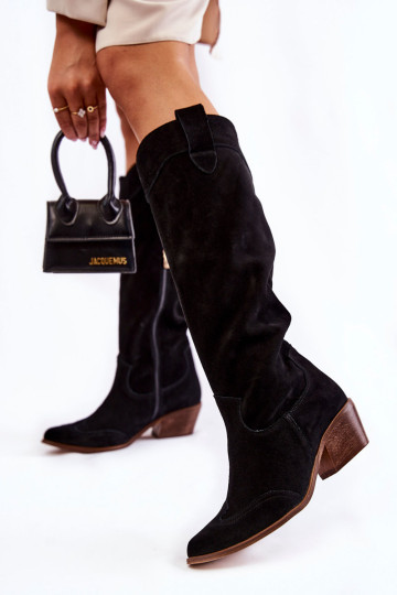 Moteriški aukštakulniai batai Lewski Shoes 3235 juodi