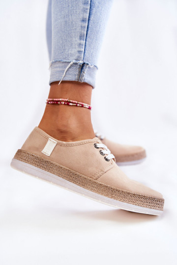 Moteriški žemi sportbačiai su atminties putomis sistema Big Star KK276005 smėlio spalvos 2