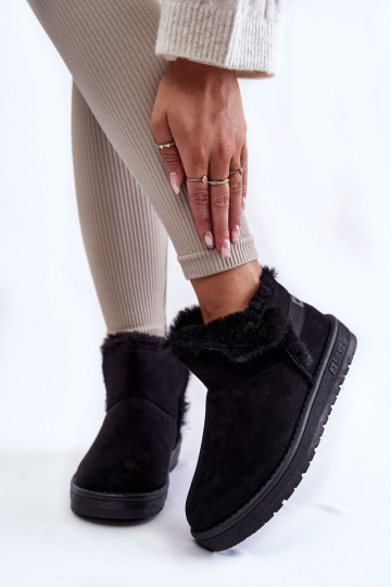 Moteriški sniego batai Big Star KK274622 juodi 2