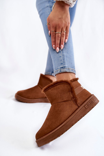 Moteriški sniego batai Big Star KK274620 rudi 2