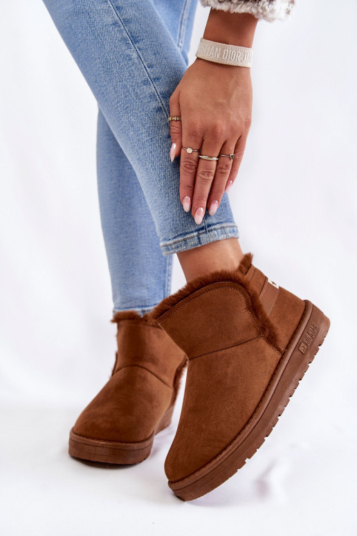 Moteriški sniego batai Big Star KK274620 rudi