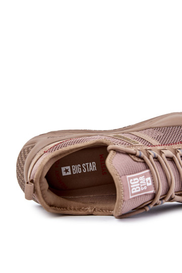 Vyriški sportiniai bateliai Memory Foam Big Star KK174258 Beige
