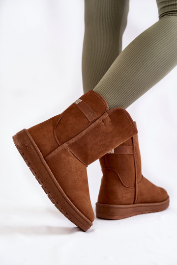 Moteriški aukšti sniego batai Big Star KK274616 Ruda 2