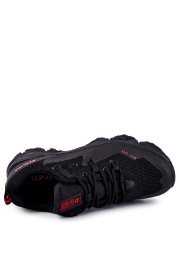 Vyriški sportiniai bateliai Memory Foam Big Star KK174109 Juoda 2