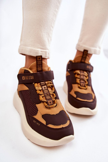 Moteriški sportiniai batai su Memory Foam System Big Star KK274404 Ruda 2