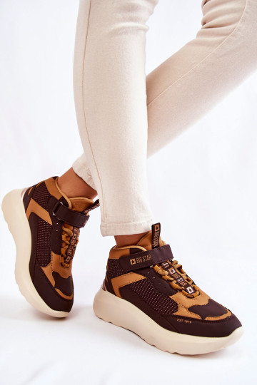 Moteriški sportiniai batai su Memory Foam System Big Star KK274404 Ruda