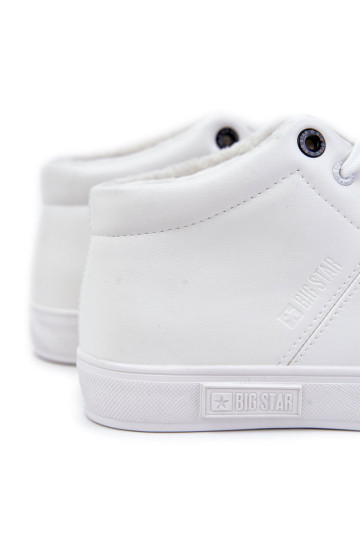 Vyriški klasikiniai odiniai sportbačiai Big Star KK174347 balti