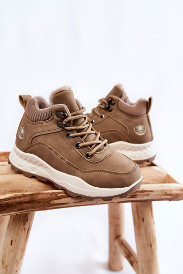 Vaikiški Šilti Batai Trappers Beige Otto