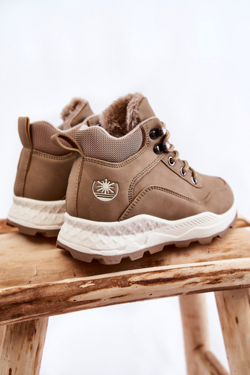 Vaikiški Šilti Batai Trappers Beige Otto