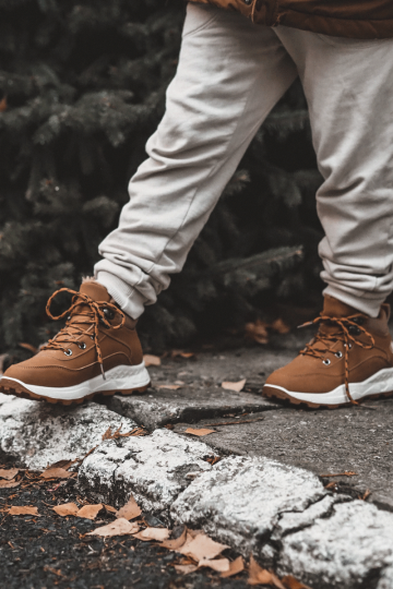 Vaikiški Šilti Batai Trappers Camel Otto