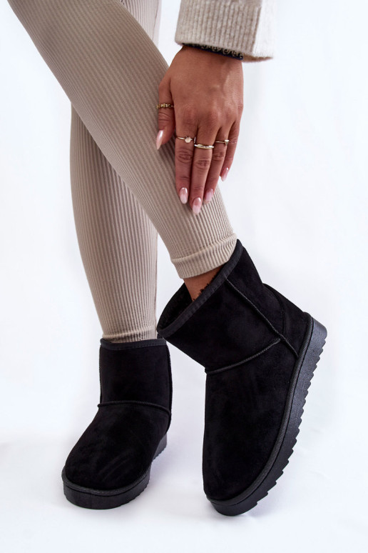 Moteriški šilti sniego batai Black Virgina