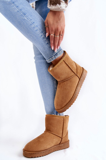 Moteriški šilti sniego batai Ryškiai rudi Virgina 2