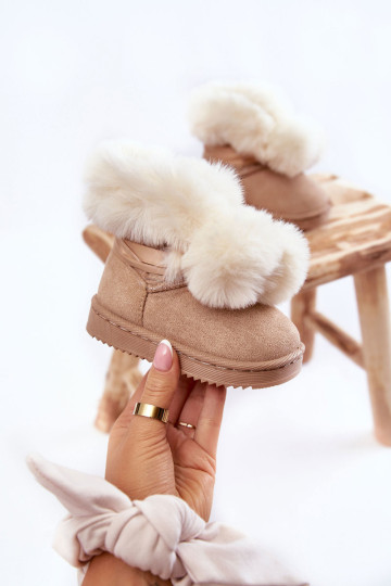 Vaikiški Jaunimo Šilti Sniego Batai Šviesiai smėlio spalvos Roofy