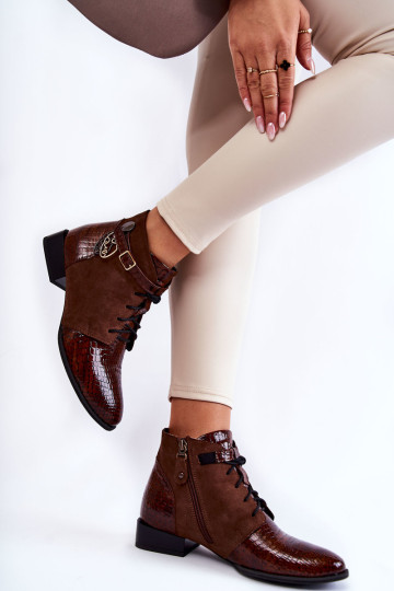 Moteriški odiniai batai Maciejka 5743A-02 Ruda 2