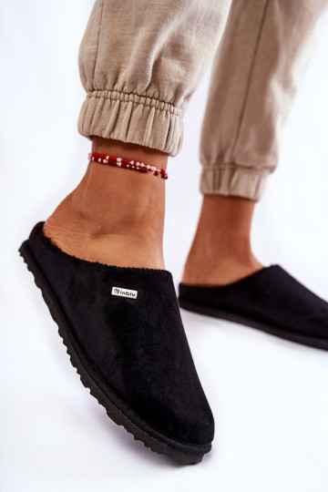 Šiltos buitinės šlepetės Inblu CS-34-014 Juodos 2