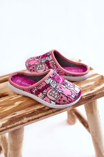 Vaikiškos šlepetės Inblu B9000046 Rožinės spalvos