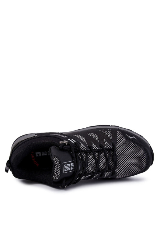 Vyriški sportiniai batai Trappers Memory Foam Big Star KK174105 juoda