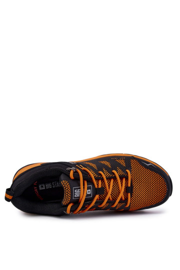 Vyriški sportiniai batai Trappers Memory Foam Big Star KK174107 Orange