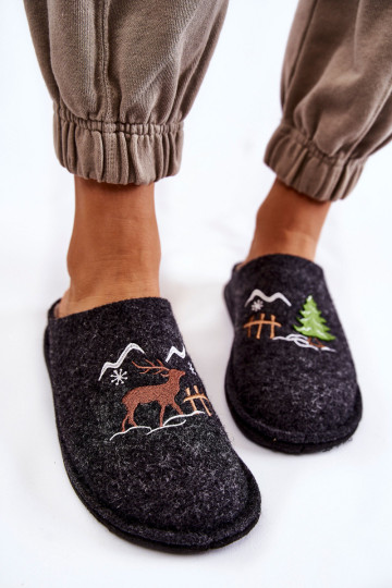 Buitinės šlepetės Big Star KK276018 Juodos ir smėlio spalvos