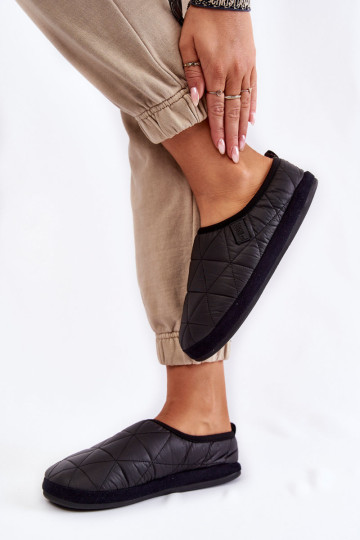 Moteriškos šlepetės Big Star KK274606 Juodos 2