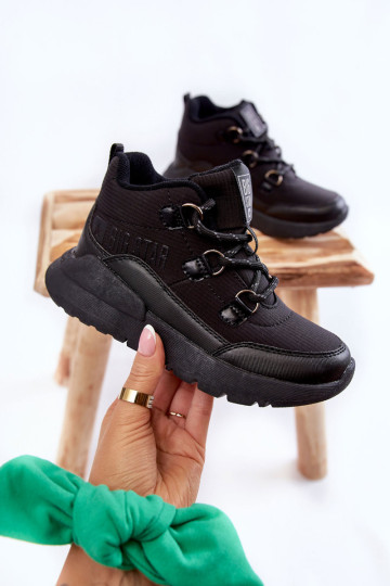 Vaikiški batai Memory Foam Big Star KK374119 juodi