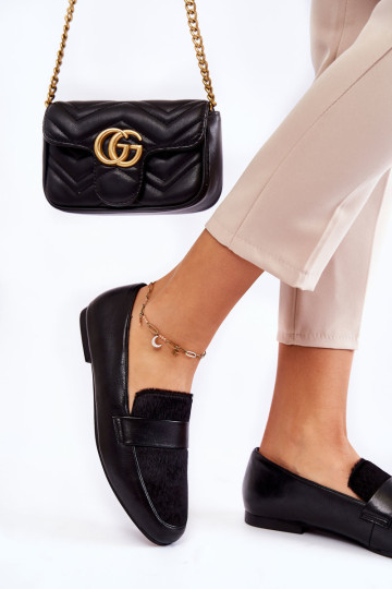 Moteriški odiniai batai La.Fi 210018B-PUF juodi