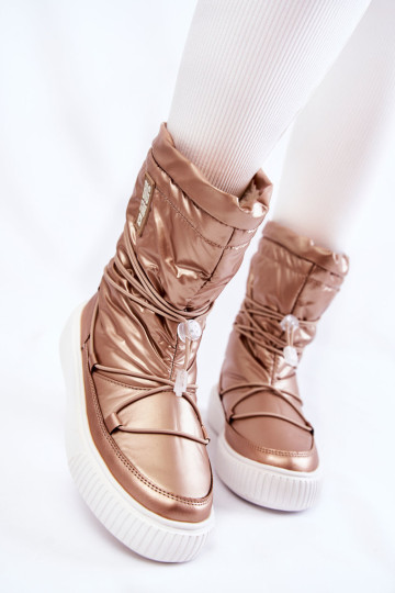 Moteriški izoliuoti sniego batai Big Star KK274194 Beige