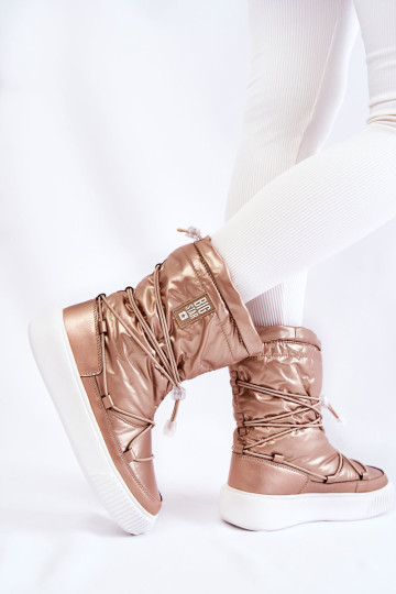 Moteriški izoliuoti sniego batai Big Star KK274194 Beige 2