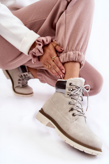 Moteriški šilti batai šviesiai pilki Lonne 2