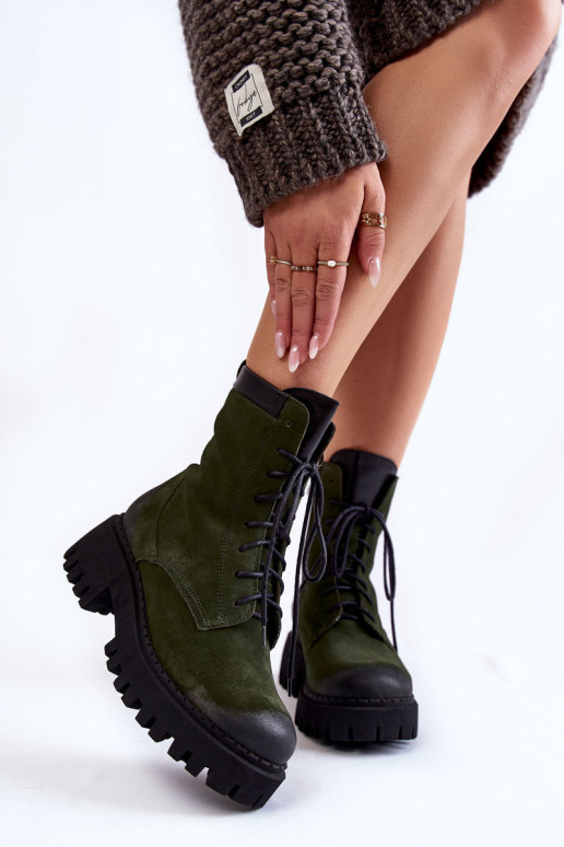 Klasikiniai zomšiniai žali