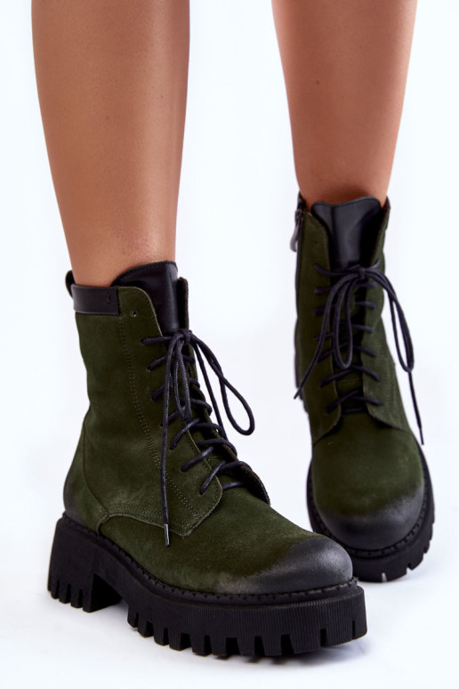 Klasikiniai zomšiniai žali