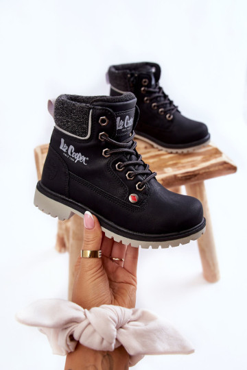 Vaikiški batai Lee Cooper LCJ-22-01-1491 Juodi 2