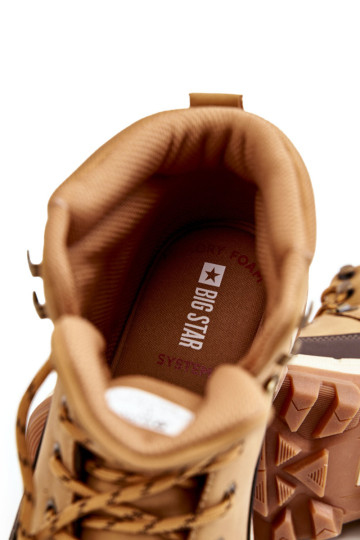 Vyriški batai su atminties putomis Big Star KK174119 Camel