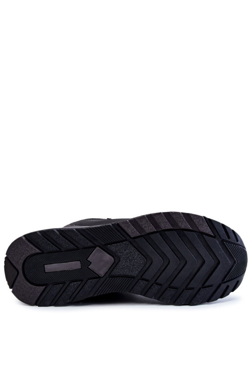 Vyriški šilti žygio batai Cross Jeans KK1R4031C juodi