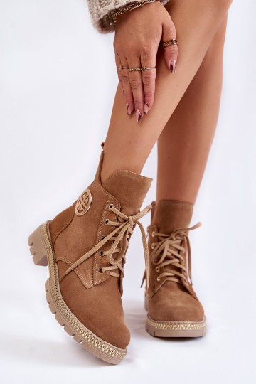 Moteriški izoliuoti batai su užtrauktuku Camel Sinem 2