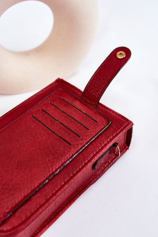 Maža piniginė su ornamentu raudona Neliss