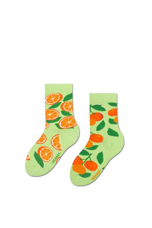 Vaikiškų kojinių rinkinys Zooxy mixTURY Orange 2 Pairs