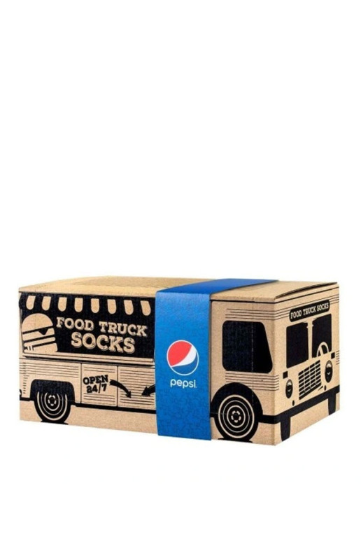 Pepsi x Rainbow Socks Food Truck Socks rinkinys 3 poros