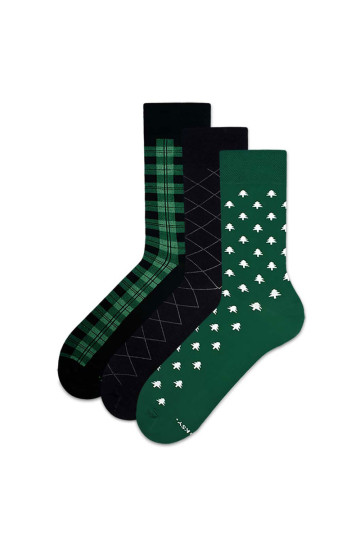 Zooxy Craft Forest Moss klasikinių kojinių rinkinys