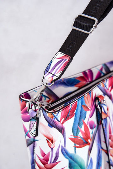 Klasikinis didelis krepšys NOBO M1330-CM00 Multi-White