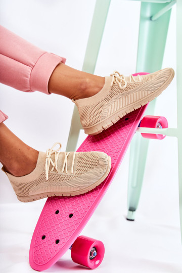 Moteriški sportiniai bateliai Beige Sequro