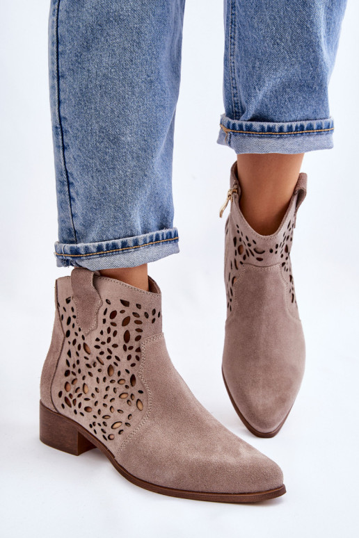 Moteriški ažūriniai batai Lewski Shoes 2909...