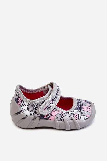 Balerina Befado Cats šlepetės 109P261 Pilkos spalvos 2