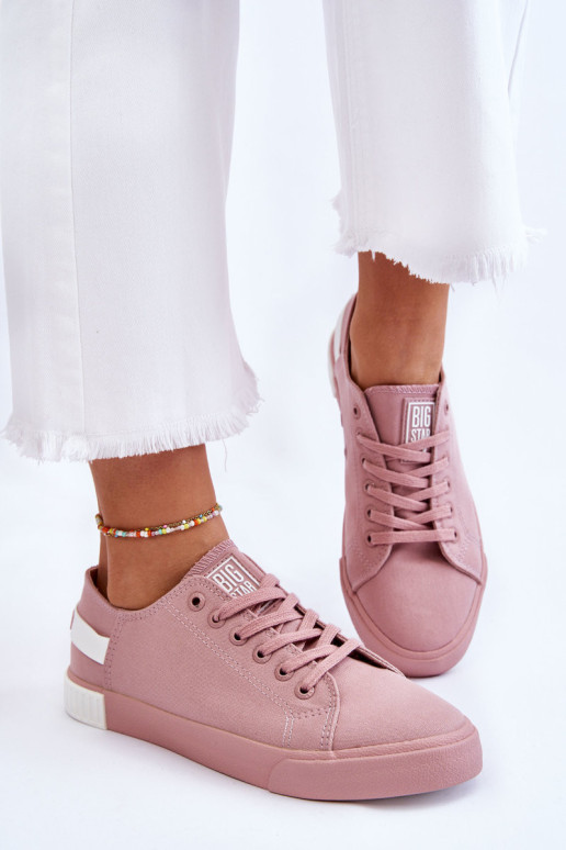 Moteriški žemi sportbačiai Big Star LL274040 Pink